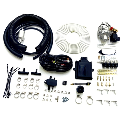 ชุดแปลงหลายจุดสำหรับรถยนต์ CNG LPG พร้อม 48 Pin ECU IG1 Injector Rail AT12 Reducer