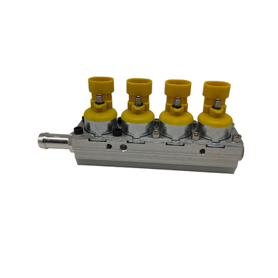 รถไฟฟ้า 12V CNG Injector Rail สําหรับการปรับปรุงผลงานของเครื่องยนต์ในรถ LPG และ CNG