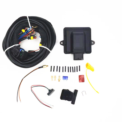 Black Universal 32 Pin 4 Cylinder CNG LPG ECU ชุด การสอบเทียบติดตั้งง่าย