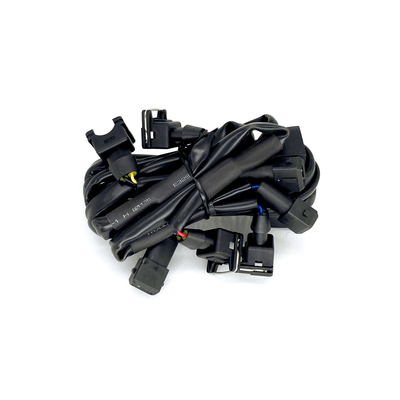 10 Pin 4 Cylinder โปรแกรมจำลอง ชุดสายไฟสำหรับรถยนต์สำหรับระบบเชื้อเพลิงอัตโนมัติแบบจุดเดียว
