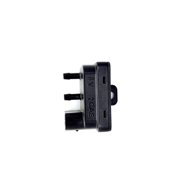 Manifold Pressure 12V LPG CNG MAP เซนเซอร์ 4 ขาสีดำสำหรับระบบฉีดตามลำดับ