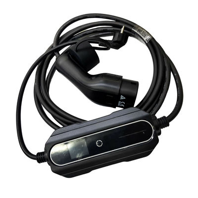 ซื้อ IEC62196 ปลั๊กมาตรฐานในเครื่องชาร์จแบบพกพา EV 1 เฟส AC 16A ปรับได้ 3.5kw online manufacture