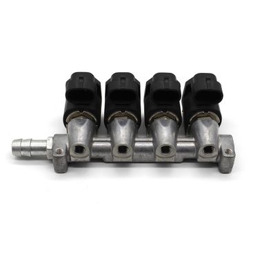 ซื้อ ประสิทธิภาพที่มั่นคง 2 โอห์ม LPG CNG Injector Rail 4 กระบอกสำหรับ ออโต้แก๊ส รถยนต์ ชุดs online manufacture