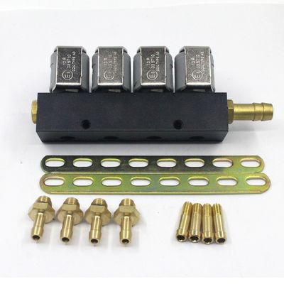 ซื้อ LIG1S 3 โอห์ม หัวฉีดแก๊สแอลพีจี 4 กระบอกรางหัวฉีดก๊าซธรรมชาติ ISO9001 online manufacture