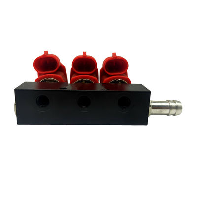 LLANO LN-VTK03 รางหัวฉีดสำหรับรถยนต์ 3 สูบ 3 โอห์ม LPG CNG