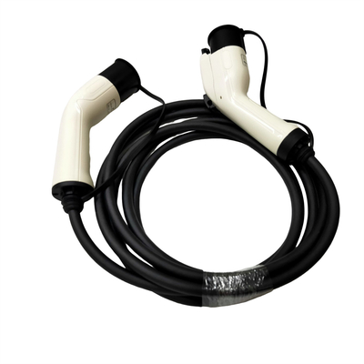IEC62196 EV Charger แบบพกพา 1 เฟส 32A สำหรับ AC 2 ซ็อกเก็ต Schuko ปลั๊กชาร์จ