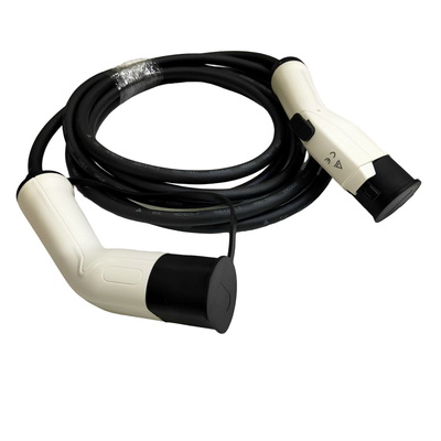 IEC62196 EV Charger แบบพกพา 1 เฟส 32A สำหรับ AC 2 ซ็อกเก็ต Schuko ปลั๊กชาร์จ