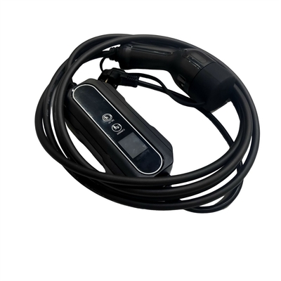 เครื่องชาร์จแบบพกพา AC 16A แบบปรับได้ 1 เฟส 2.1 EV พร้อมใบรับรอง CE TUV