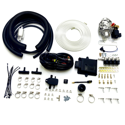 ชุดแปลงหลายจุดสำหรับรถยนต์ CNG LPG พร้อม 48 Pin ECU IG1 Injector Rail AT12 Reducer