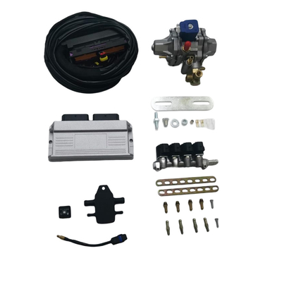 รางหัวฉีด 4 กระบอก 56 Pin ชุดแปลง ECU CNG สำหรับอุปกรณ์ก๊าซธรรมชาติอัตโนมัติ GNV