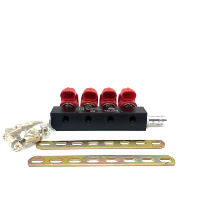 4 สูบ LVTK04 รางหัวฉีด LPG CNG สำหรับชุดแปลง CNG / GPL สำหรับรถยนต์ทุกคัน