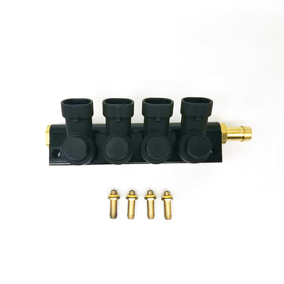 1 Ω ความเร็วสูง 4 สูบ LN-LHS04 รางหัวฉีด LPG CNG สำหรับชุดแปลง CNG / GPL สำหรับรถยนต์ทุกคัน