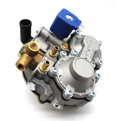 เครื่องควบคุมความดัน CNG สายสับเล็ก สีฟ้าและเงิน สําหรับระบบแปลงจุดเดียว