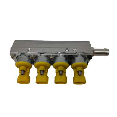 รถไฟฟ้า 12V CNG Injector Rail สําหรับการปรับปรุงผลงานของเครื่องยนต์ในรถ LPG และ CNG