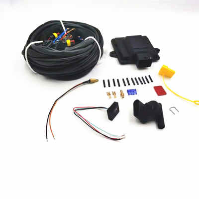 Black Universal 32 Pin 4 Cylinder CNG LPG ECU ชุด การสอบเทียบติดตั้งง่าย