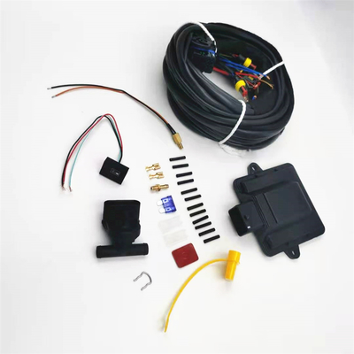 Black Universal 32 Pin 4 Cylinder CNG LPG ECU ชุด การสอบเทียบติดตั้งง่าย