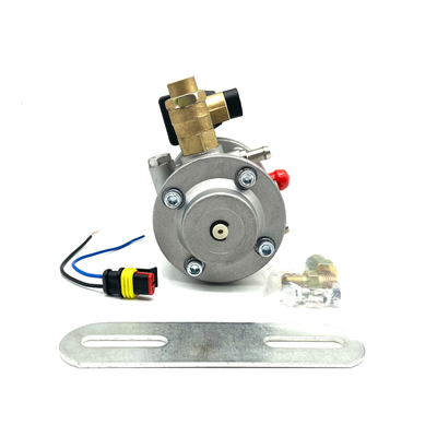 เครื่องปรับความดัน CNG เชื้อเพลิงรถยนต์สีเงินสีดำ 12VDC สำหรับระบบฉีดตามลำดับ