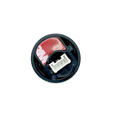 ไฟ LED สวิตช์เปลี่ยนน้ำมันแก๊สแบบกลมสำหรับ CNG LPG รถยนต์ ECU
