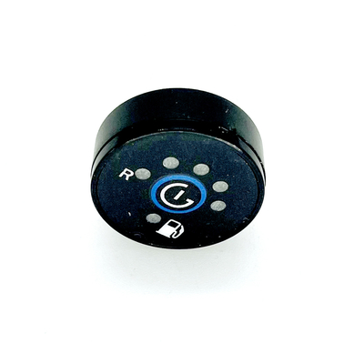 ไฟ LED สวิตช์เปลี่ยนน้ำมันแก๊สแบบกลมสำหรับ CNG LPG รถยนต์ ECU