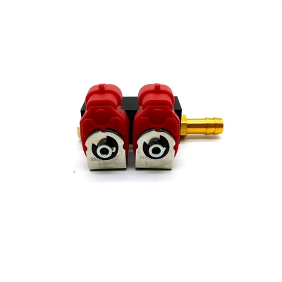 2 กระบอก 3Ohm CNG LPG Injector Rail รางหัวฉีดน้ำมันเชื้อเพลิงสำหรับ ออโต้แก๊ส การแปลง ระบบ